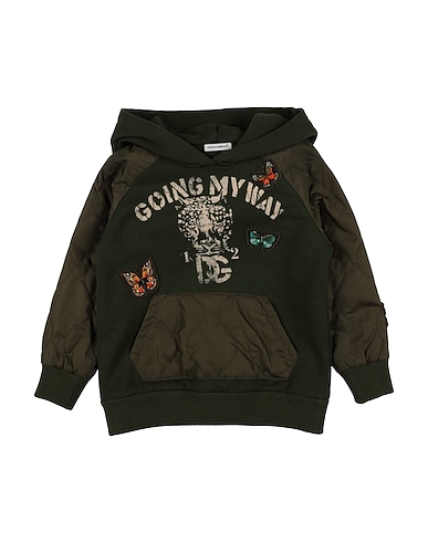 DOLCE&GABBANA Sweatshirt VERDE MILITARE 60% Baumwolle, 40% Polyamid