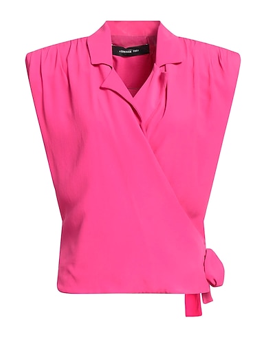 FEDERICA TOSI Top Fuchsia 68% Silk, 32% Acetate, Polyester