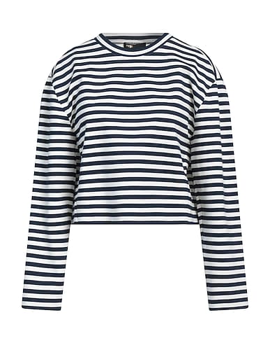 MAJE T-shirt Midnight blue 65% Viscose, 31% Polyamide, 4% Elastane