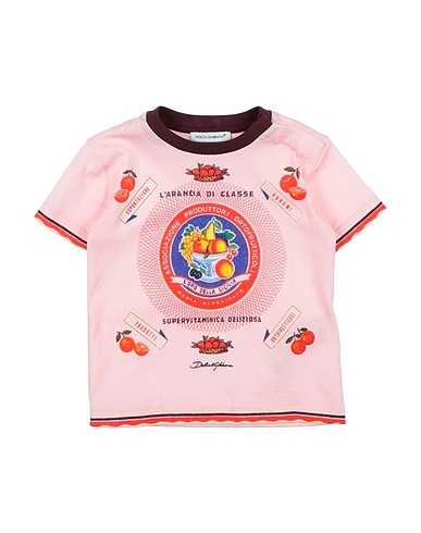 DOLCE&GABBANA T-shirt Light pink 100% Cotton