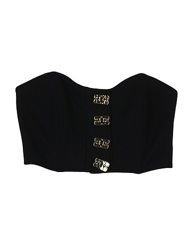 GANNI Bustier Black 69% Recycled polyester, 29% EcoVero™ viscose, 2% Elastane