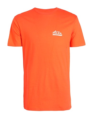 POLER T-shirt NYC Camp T-Shirt
 Orange 100% Cotton