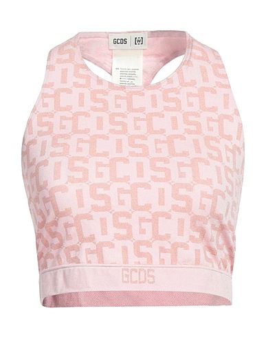 GCDS x WOLFORD Top Pink 92% Polyamide, 4% Elastane, 4% Polyester