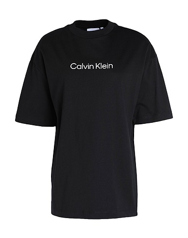 CALVIN KLEIN T-shirt Black 100% Cotton
