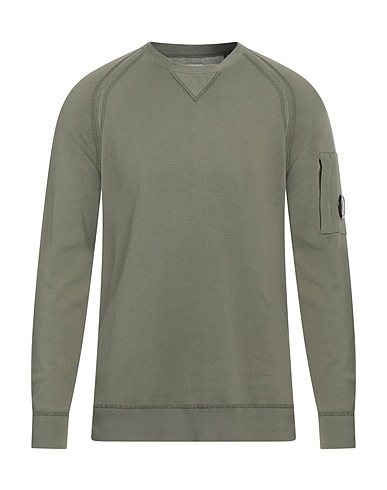 C.P. COMPANY Sweatshirt Militärgrün 100% Baumwolle