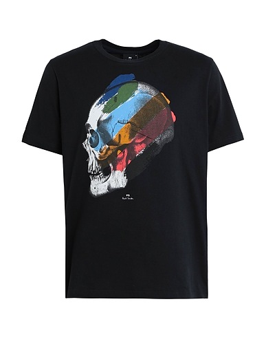 PS PAUL SMITH T-shirt Black 100% Organic cotton