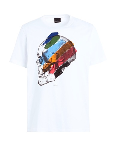 PS PAUL SMITH T-shirt White 100% Organic cotton