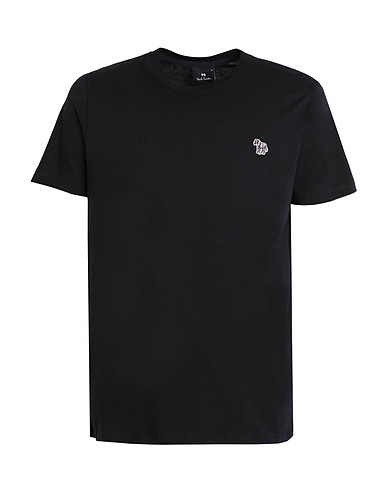 PS PAUL SMITH T-shirt Nero 100% Cotone organico