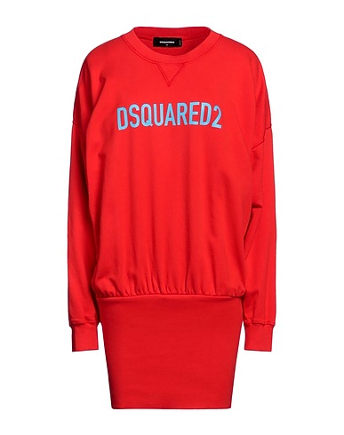 DSQUARED2 Short dress Red 100% Cotton