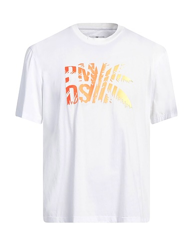 PMDS PREMIUM MOOD DENIM SUPERIOR T-shirt Bianco 100% Cotone