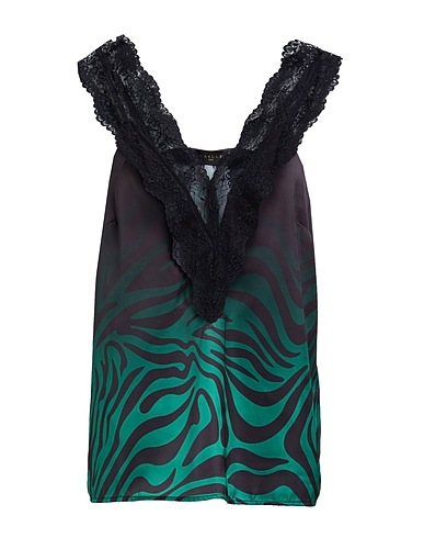 GAëLLE Paris Camisole Emerald green 100% Polyester