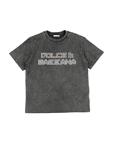DOLCE&GABBANA T-shirt Piombo 100% Cotone