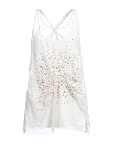 TWINSET Top U&B Ivory 100% Cotton