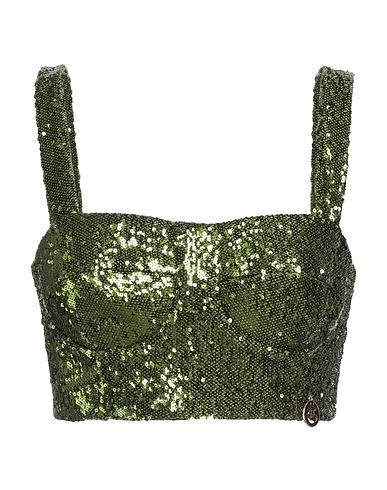 GAëLLE Paris Top Military green 100% Polyester