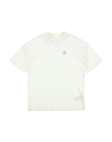 ADIDAS ORIGINALS T-shirt TEE Pastel yellow 100% Cotton, Elastane