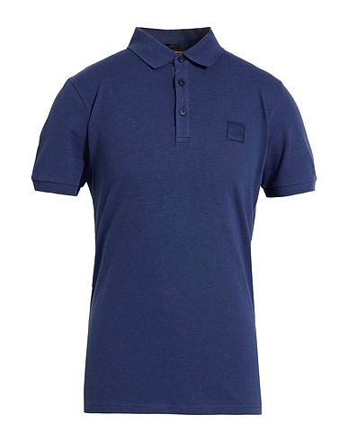 BOSS Polo Blu notte 97% Cotone, 3% Elastan