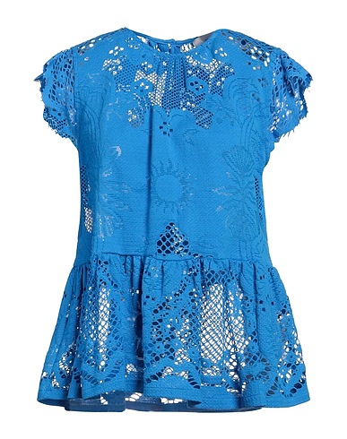 BEATRICE .B Top Azzurro 71% Cotone, 29% Poliammide