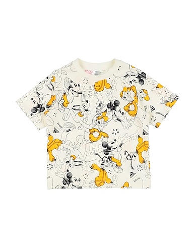 ADIDAS T-Shirt LK DY MM T AVORIO 93% Baumwolle, 7% Elastan