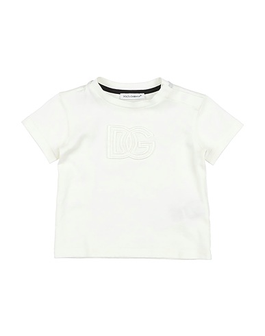 DOLCE&GABBANA T-shirt Ivory 100% Cotton, Viscose