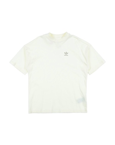 ADIDAS ORIGINALS T-shirt TEE Pastel yellow 100% Cotton, Elastane
