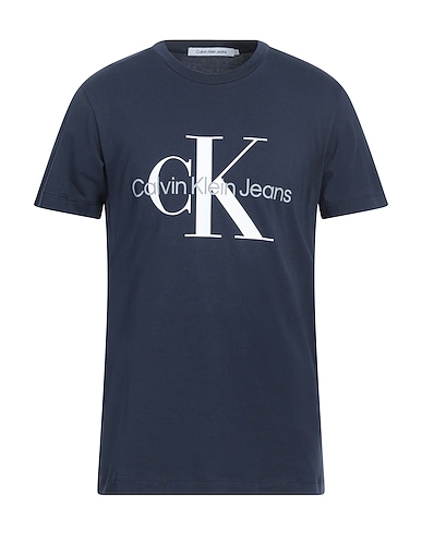 CALVIN KLEIN JEANS T-shirt Midnight blue 100% Cotton