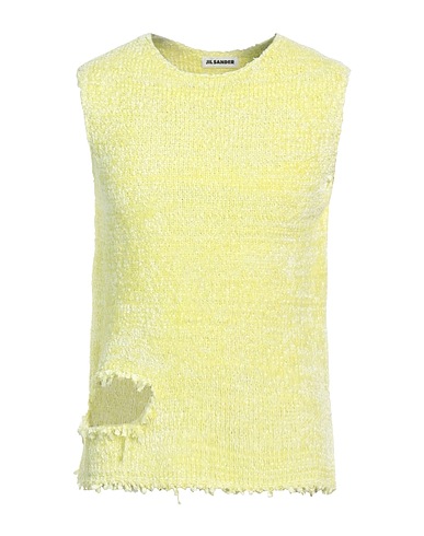 JIL SANDER Jumper Lime green 69% Silk, 31% Cotton