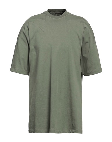 RICK OWENS Oversize-T-Shirt Militärgrün 100% Baumwolle
