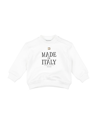 DOLCE&GABBANA Sweatshirt White 100% Cotton, Elastane