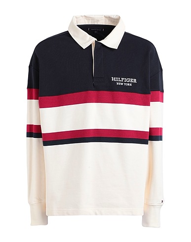 TOMMY HILFIGER Polo Blu navy 100% Cotone
