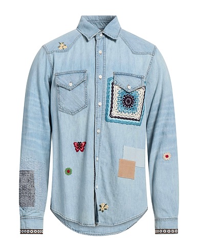 AMIRI Chemise en jean 100% Coton