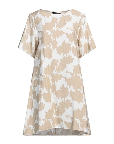 ARMANI EXCHANGE Short dress Beige 86% Viscose, 14% Polyamide