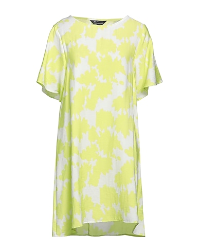 ARMANI EXCHANGE Kurzes Kleid VERDE CHIARO 86% Viskose, 14% Polyamid