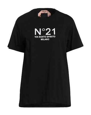N°21 T-shirt Black 100% Cotton