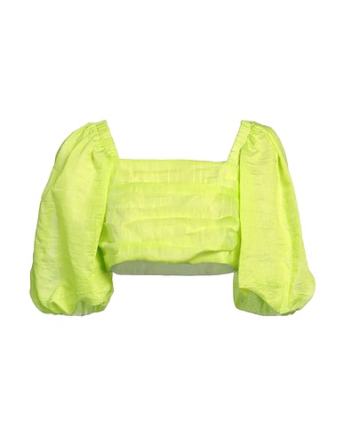 SANDRO Top Green 86% Linen, 14% Polyester