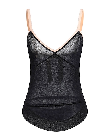 N°21 Top Black 50% Polyamide, 40% Alpaca wool, 10% Wool