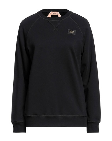 N°21 Sweatshirt Black 100% Cotton
