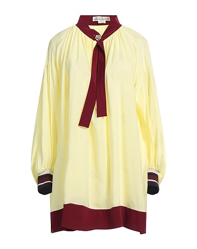 GOLDEN GOOSE Top Pastel yellow 96% Viscose, 2% Wool, 1% Metallic fiber, 1% Polyamide