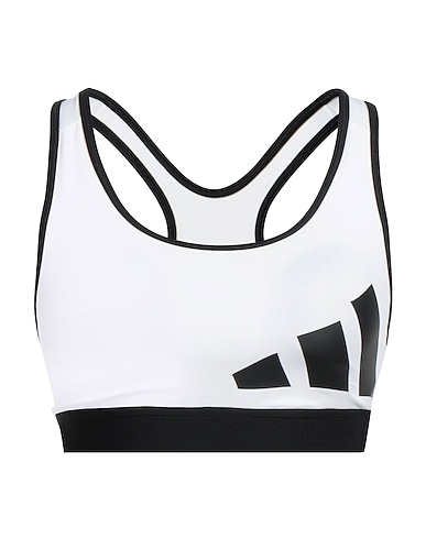 ADIDAS Top Off white 89% Recycled polyester, 11% Elastane