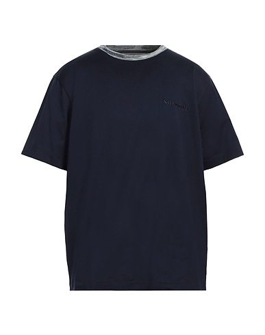 MISSONI T-shirt Midnight blue 100% Cotton