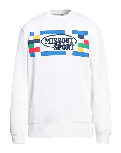 MISSONI Sweatshirt SPORT White 100% Cotton