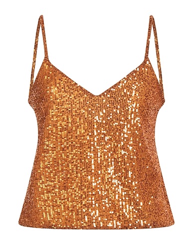 NORA BARTH Camisole Rust 75% Polyester, 25% Viscose