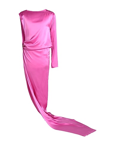RICK OWENS Solid colour shirt Fuchsia 100% Silk