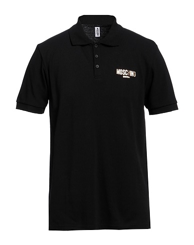 MOSCHINO Polo shirt Black 100% Cotton