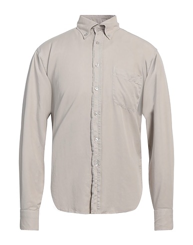 TOM FORD Solid colour shirt Light grey 100% Lyocell