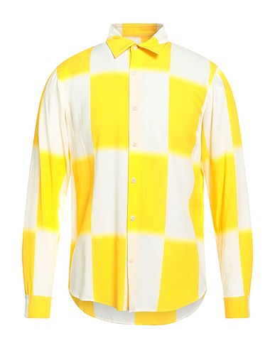 SANDRO Camicia fantasia Giallo 100% Viscosa