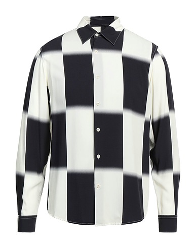 SANDRO Patterned shirt Ivory 100% Viscose