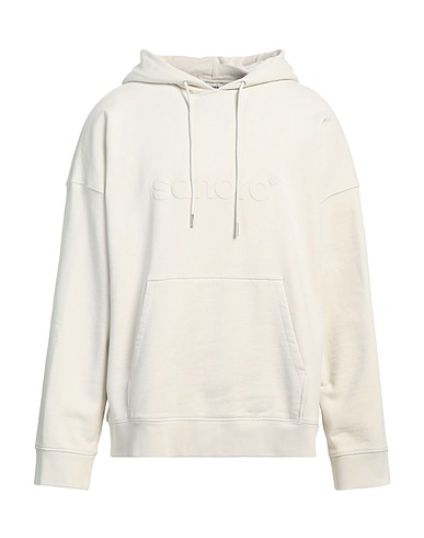SANDRO Hooded sweatshirt Off white 95% Cotton, 5% Elastane