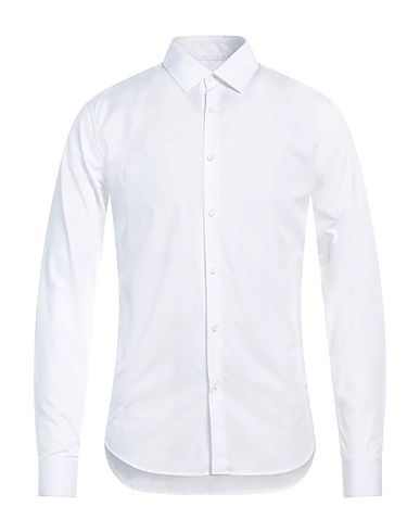 SANDRO Solid colour shirt White 100% Cotton
