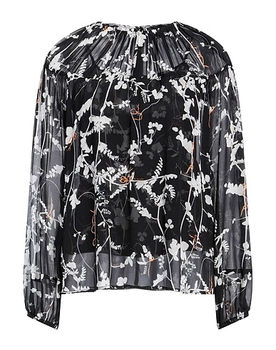 THE KOOPLES Top Black 100% Viscose
