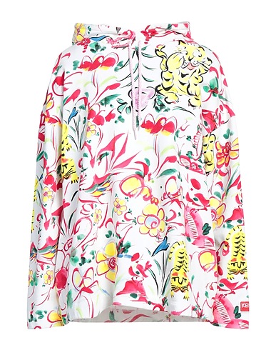 KENZO Hooded sweatshirt White 100% Cotton